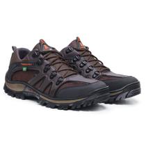 Coturno Tênis Bota Adventure Masculino Cano Baixo Esportivo material sintético