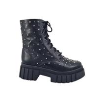 Coturno Tratorado Com Spikers Numeração Especial Ayla Rock