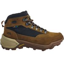 Coturno Unissex Casual Dia a Dia Adventure Trabalho Passeio Trilha em Couro Solado Tratorado Bradok Czr7101