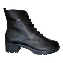 Coturno Via Marte Feminino 231406 Preto