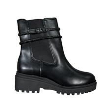 Coturno Via Marte Flatform Feminino 009009 Preto Coturno Via Marte Flatform Feminino 009009 Preto