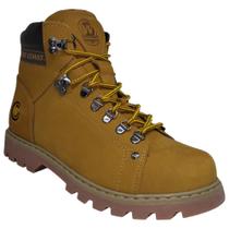 Coturno West Coast Worker Classic Nobuck Masculino - Caramelo