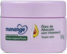 Coty Creme Hidratante Para Áreas Específicas Monange Óleo De Abacate Com Vitamina E 50G