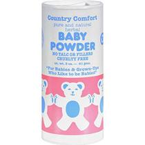 Country Comfort Baby Powder 3 onças (3 embalagens)
