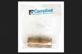 Couple Insert Campbell Red Brass 3,25 cm x 8 cm