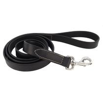 Couro de carvalho Leash Coastal Pet Circle T 1 cm x 1,8 m preto