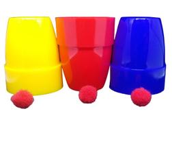 Covilhetes Americanos - Cups and balls - Copos e bolinhas