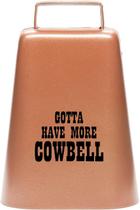Cow Bell Bevin Bells tem que ter mais COWBELL Large Copper