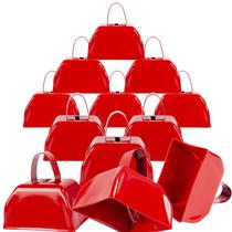 Cow Bells Noise Makers Javik Red Cheering Bell 12 unidades