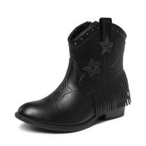 Cowgirl Cowboy Ankle Western Boots Dream Pairs Girls Black Cowgirl Cowboy Ankle Western Boots Dream Pairs Girls Black