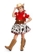 Cowgirl Cowgirl Dress Up America Wild West para crianças