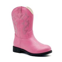 Cowgirl Western Boots Prechentty Wide Midlef Round Toe Girls Cowgirl Western Boots Prechentty Wide Midlef Round Toe Girls