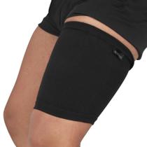 Coxal Vollo Elástica Fibra de Bambu Preta