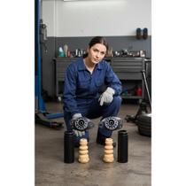 Coxim Batente Traseiro Fox, Golf, Polo, Bora: Kit Completo