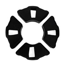 Coxim Borracha Brandy - 4 Un. - YBR 125 2001 até 2008 / Fazer 150 / Crypton até 2004 / Crypton 2010 em diante / Sundonw Max / Hunter 125