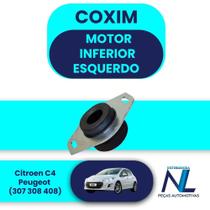 Coxim Calço Esquerdo Inferior Motor Câmbio 307 C4 Motor 2.0 - Shockbras