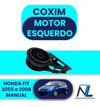 Coxim Calço Frontal Motor Honda Fit 1.4 2003 Á 2008 Manual