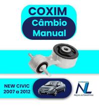 Coxim Calco Inferior Cambio Honda New Civic Manual 2007-2011