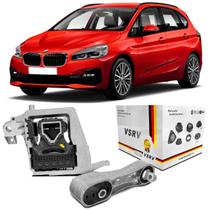 Coxim Calço Suporte Apoio Isolador Motor Lado Direito + Limitador Câmbio Original VSRV BMW 220i F45 2015 2016 2017 2018
