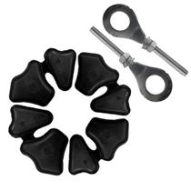 Coxim Coroa Bucha Contrachoque Fan Titan 150 160 Esticador