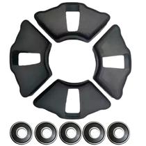 Coxim Coroa, Rolamento Roda Traseira Dianteira Ybr 125 Tambor