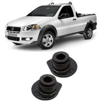 Coxim do Amortecedor Fiat Strada Dianteiro 1996 Até 2012 O Par
