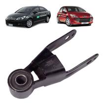 Coxim do cambio citroen c4 1.6 16v peugeot 307 1.6 16v 2002 á 2014 inferior traseiro - tipo garfo