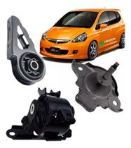 Coxim do motor honda fit 1.4 1.5 automático 1.4 1.5 2003 á 2008 kit c/3 unidades (1ld + 1le + 1 fron Coxim do motor honda fit 1.4 1.5 automático 1.4 1.5 2003 á 2008 kit c/3 unidades (1ld + 1le + 1 fron