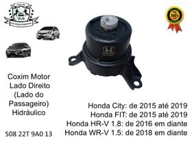 Coxim do Motor Lado Direito (Lado do Passageiro) para Honda Fit, City, HRV