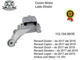 Coxim do Motor Lado Direito (Lado do Passageiro) para Renault Duster, Oroch, Captur, Sandero, Logan