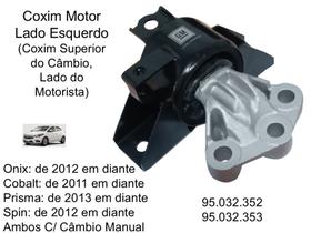 Coxim do Motor Lado Esquerdo (Lado Motorista) para Onix, Prisma, Cobalt, Spin, Sonic
