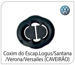 Coxim escapamento caveirão logus/ santana/verona/versailes pacote com 10 unidades