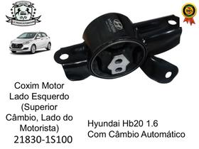 Coxim Motor Lado Esquerdo (Lado do Motorista) para Hyundai Hb20 1.6 (Câmbio Automático) Coxim Motor Lado Esquerdo (Lado do Motorista) para Hyundai Hb20 1.6 (Câmbio Automático)