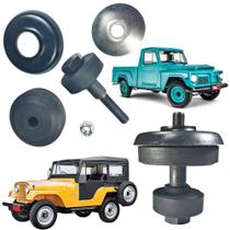 Coxim Reduzida Calço Caixa Transferência Jeep Willys Todos
