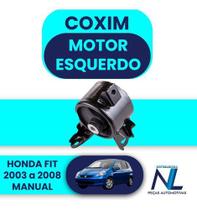Coxim Sup. Esquerdo Honda Fit 2003 A 2008 Manual - Shockbras