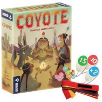 Coyote Jogo De Tabuleiro Português Devir Original Board Game Adivinhe o Número Da Pena Na Cabeça Coyote Jogo De Tabuleiro Português Devir Original Board Game Adivinhe o Número Da Pena Na Cabeça