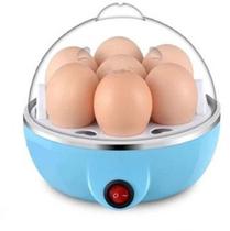 Cozedor a Vapor Elétrico Cozinhar Ovo Egg Cooker 110v Azul