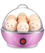 Cozedor a Vapor Elétrico Cozinhar Ovo Egg Cooker 110v Rosa Cozedor a Vapor Elétrico Cozinhar Ovo Egg Cooker 110v Rosa