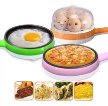 Cozedor De Ovos 2 Andares Duplo 14 Ovos Mini Panela Elétrica Cozedor De Ovos 2 Andares Duplo 14 Ovos Mini Panela Elétrica