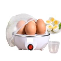 Cozedor de Ovos Elétrico 110V Portátil A Vapor Cozinha 7 Ovos em Até 10 Min Multiuso Prático Rápido