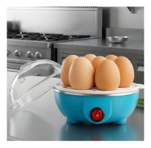 Cozedor De Ovos Elétrico A Vapor Portátil 110v Egg 60hz Azul