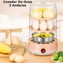 Cozedor De Ovos Elétrico Multifuncional Portátil Elétrico Cozinhar A Vapor 110v Rápido Casa