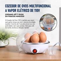 Cozedor de Ovos Portátil à Vapor 110V