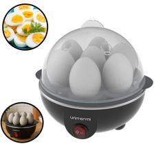 Cozedor De Ovos Portátil Elétrico Automático A Vapor 7 Ovos Unitermi