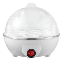 Cozedor De Ovos Portátil Elétrico Cozinha A Vapor Cor Branco