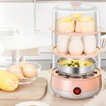 Cozedor Elétrico Ovos Multifuncional A Vapor Rápido Cozinha Saudável