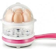 Cozedor Ovos 220v Ovo Vapor Dois Andares Fritadeira Elétrica