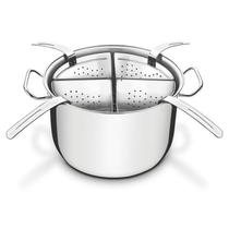 Cozi-Pasta Inox Profissional com Fundo Triplo 5 Peças