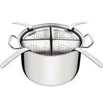 Cozi-Pasta Tramontina Professional em Aço Inox 13,5L Espagueteira 30cm com 4 Divisões