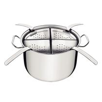 Cozi-Pasta Tramontina Professional em Aço Inox com 4 Divisórias 30 cm 13,5 L Cozi-Pasta Tramontina Professional em Aço Inox com 4 Divisórias 30 cm 13,5 L